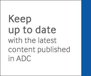  Keep up to date with the latest content published in ADC
