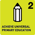 Icon 2: Achieve universal primary education