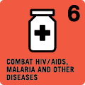 Icon 6: Combat HIV/AIDS, Malaria and Other Diseases